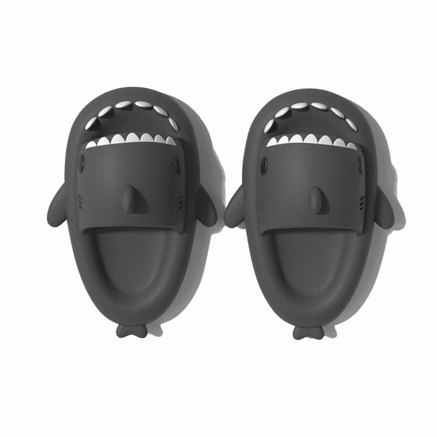 Indoor Non-slip Thick Sole Shark Slippers 10