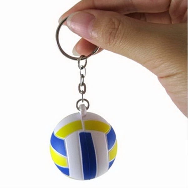 Volleyball Stress Ball Key Chain 4