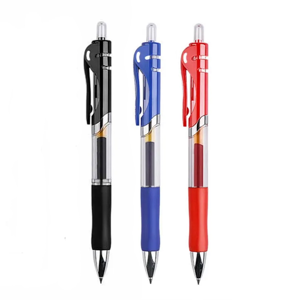 Inkflow Retractable Gel Pens With Rubber Grip 4