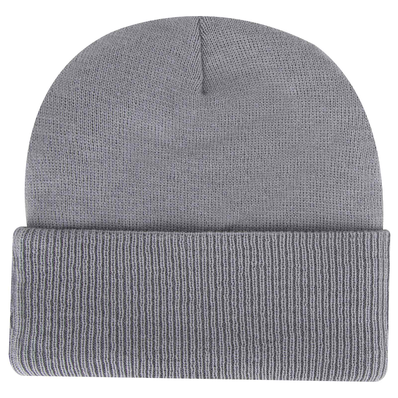 OTTO CAP 12" Classic Knit Beanie w/ Inside Fleece Lining & Rib Knit Cuff 1