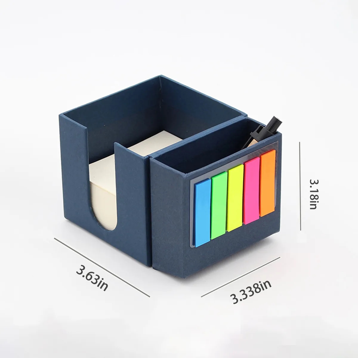 Foldable Multifunctional Notepad Pen Holder Set 5