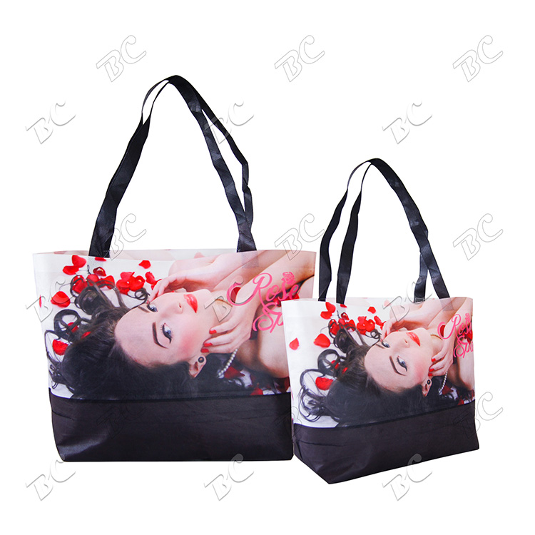 Large Two tone Sublimated Design Tote Bag 3