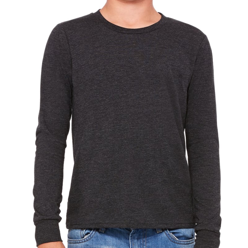 Bella Youth Jersey Long-Sleeve T-Shirt 9