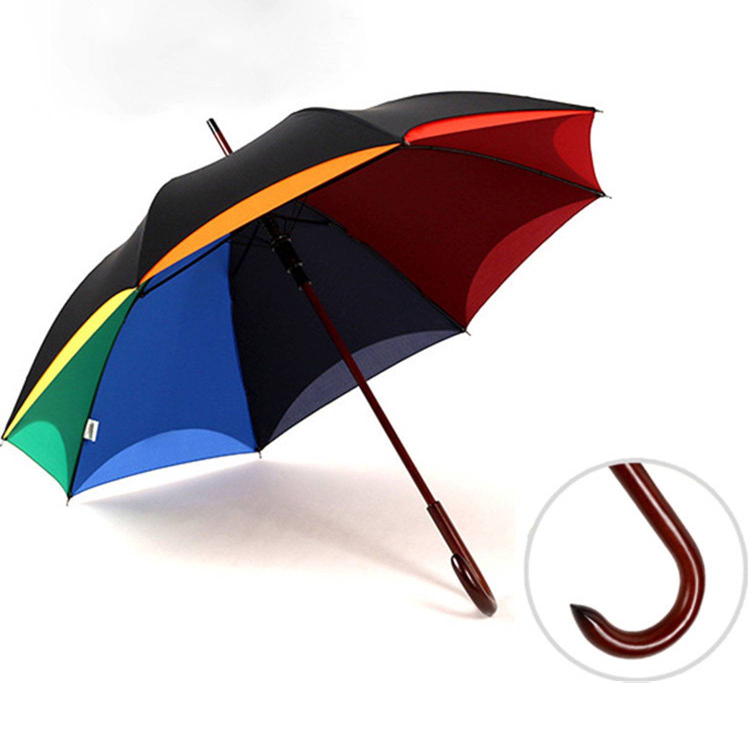 Double Layer Rainbow Umbrella 4