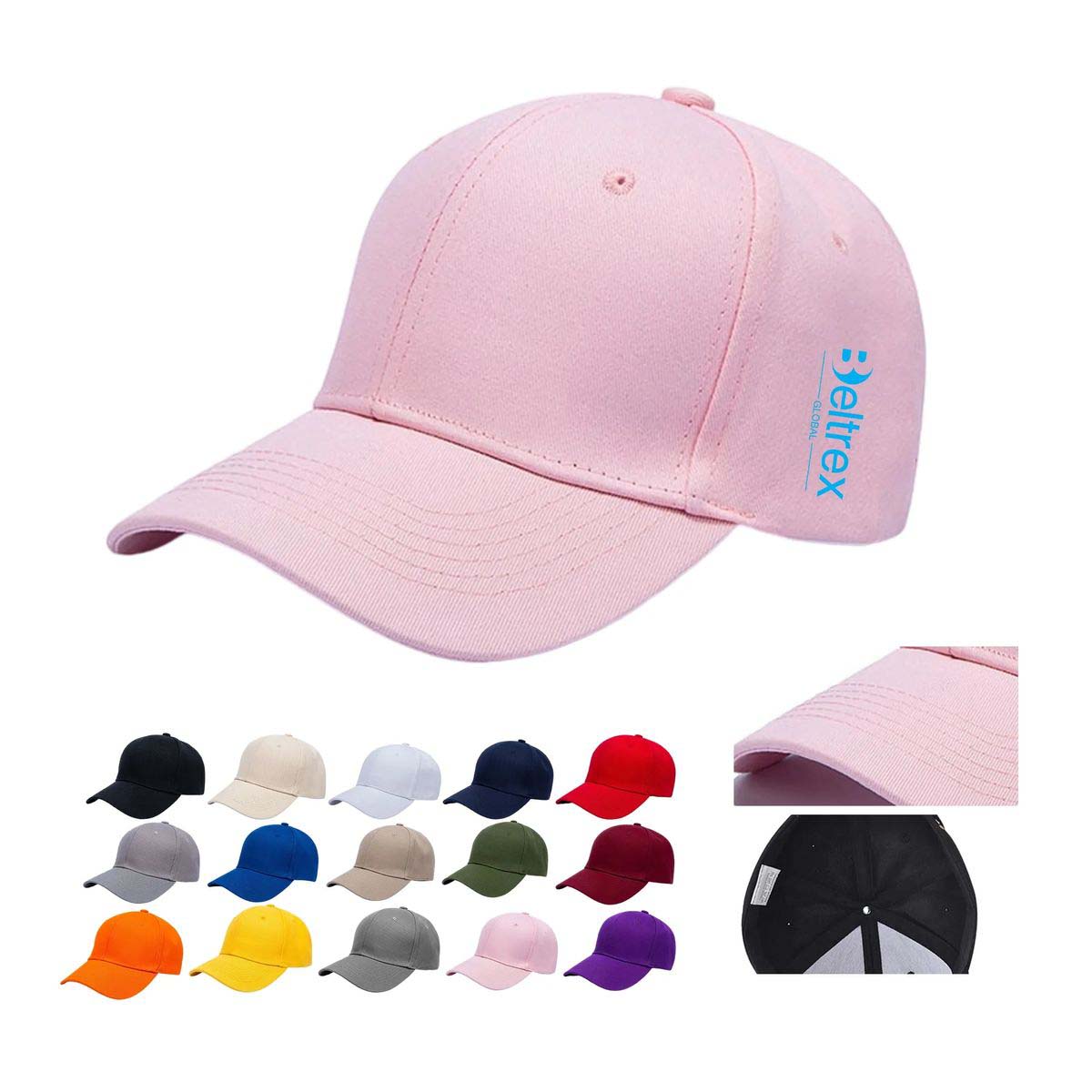 Adjustable Sport Hat Comfortable Cotton Blend 3