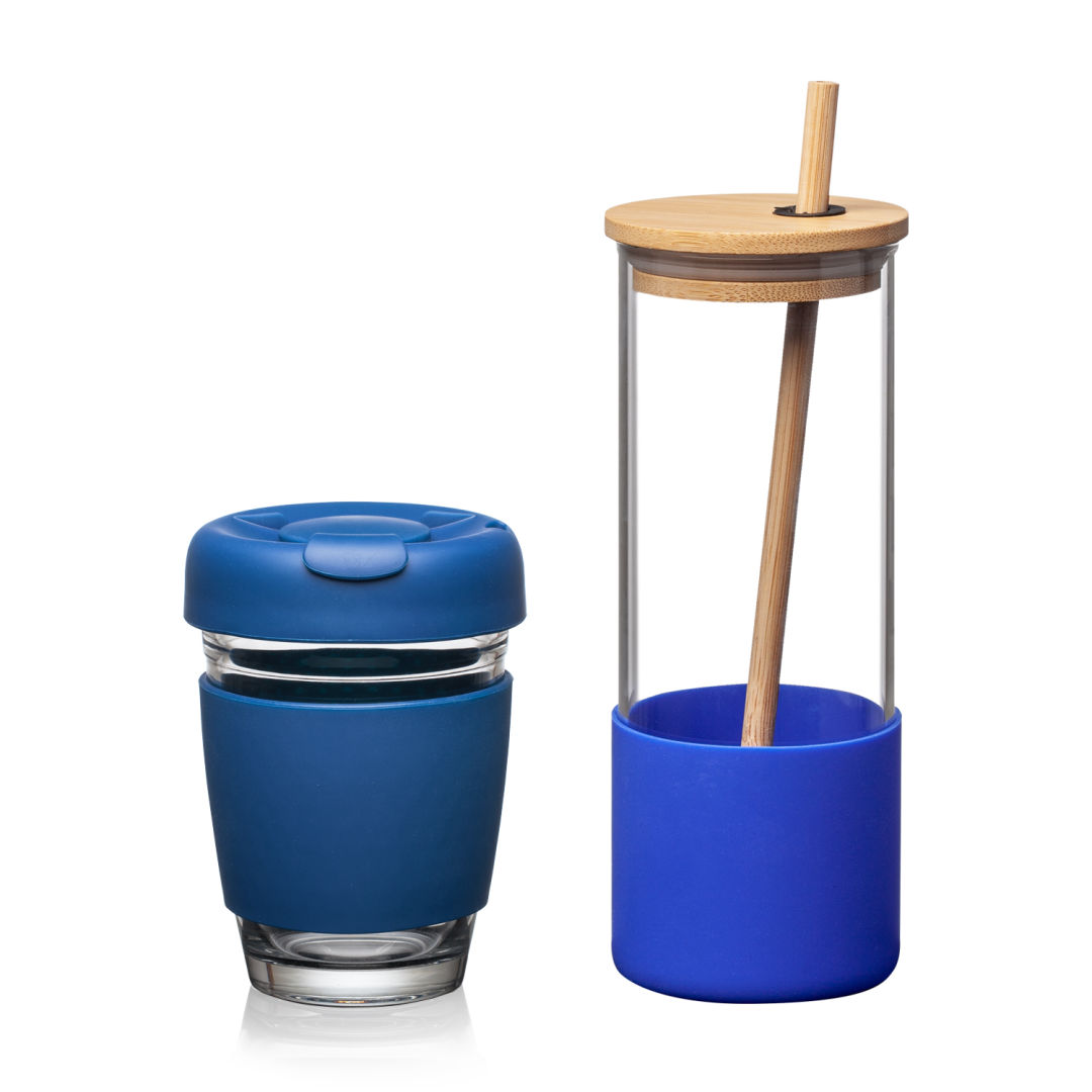 Shantiro Borosilicate Tumbler Set 3