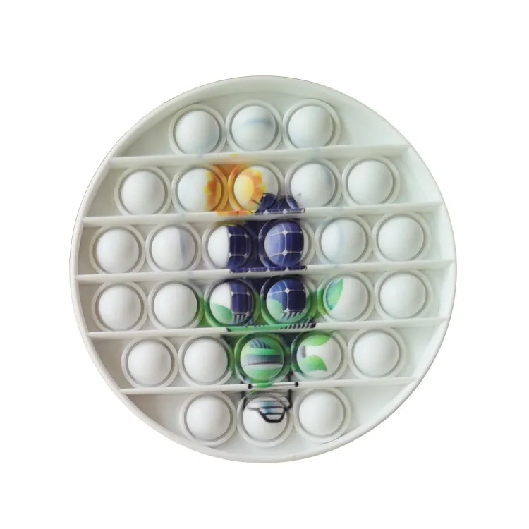Heart Shape Reliever Fidget Toy (Full Color Printing ) 6