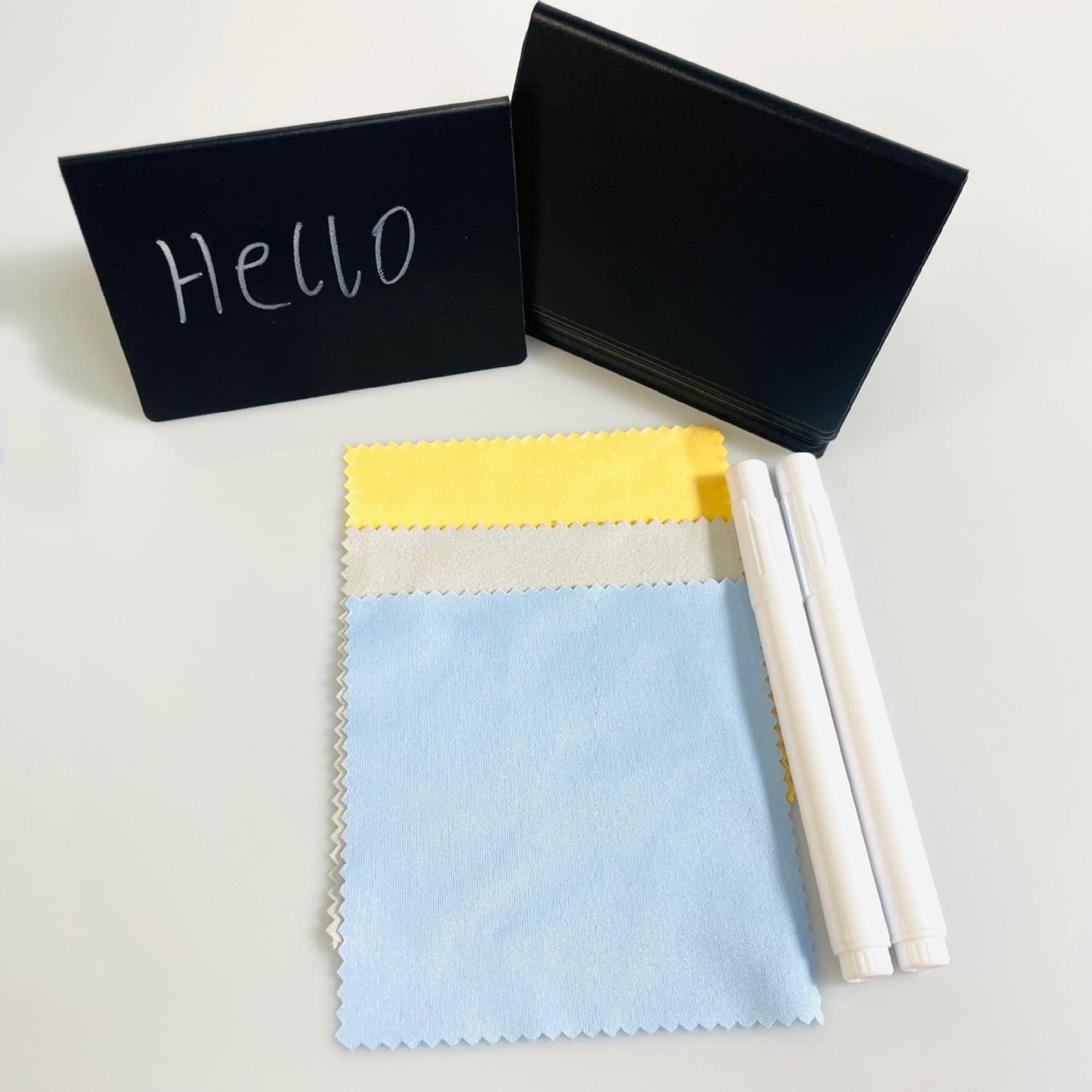 PVC V-Shaped Erasable Table Card 7