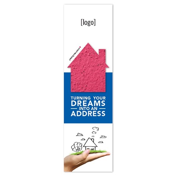 Seed Paper Shape Bookmark 3