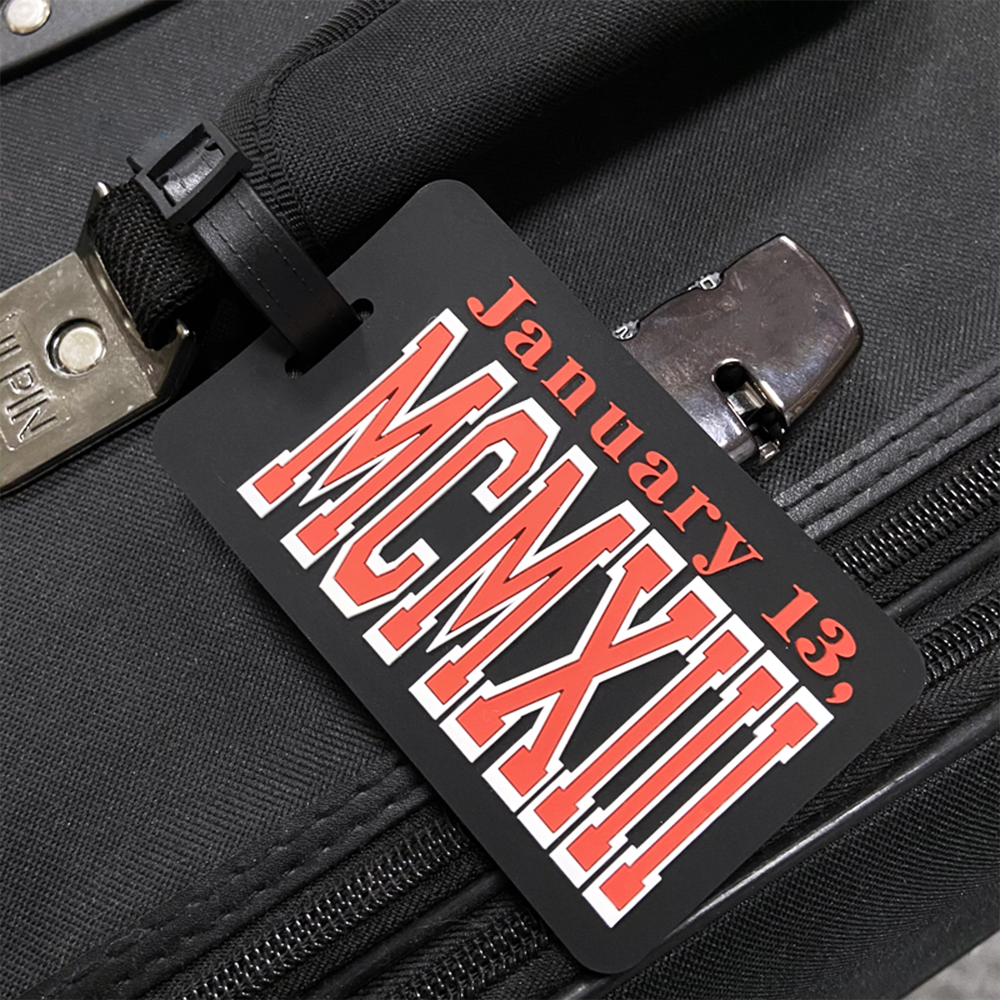 Full Custom PVC Luggage Tag - 3D 7