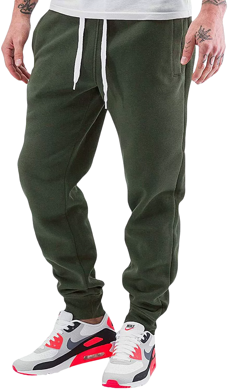 Zipper Pocket Athletic Jogger Unisex Sweatpants 8