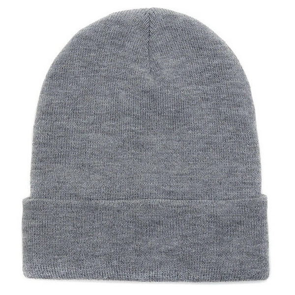 Embroidered Acrylic Knit Beanie with Cuff 9