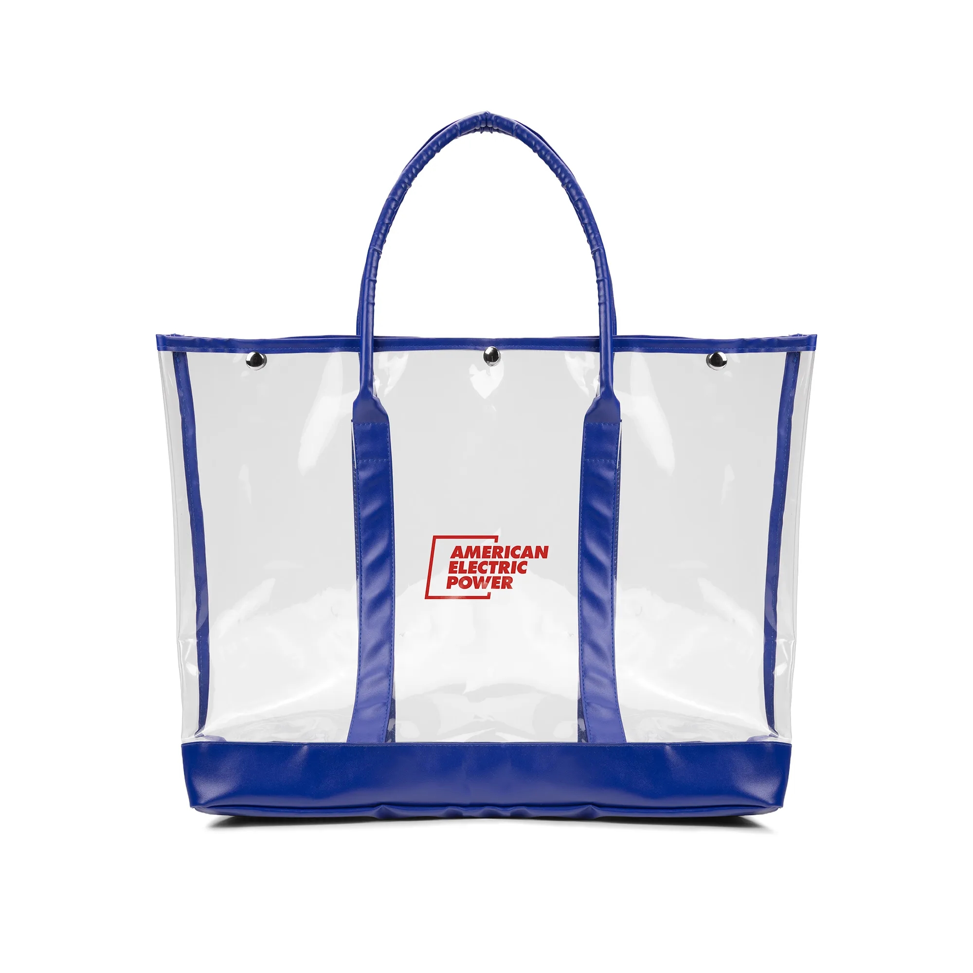 Luxe Button-Top Tote with PU Leather Trim 15