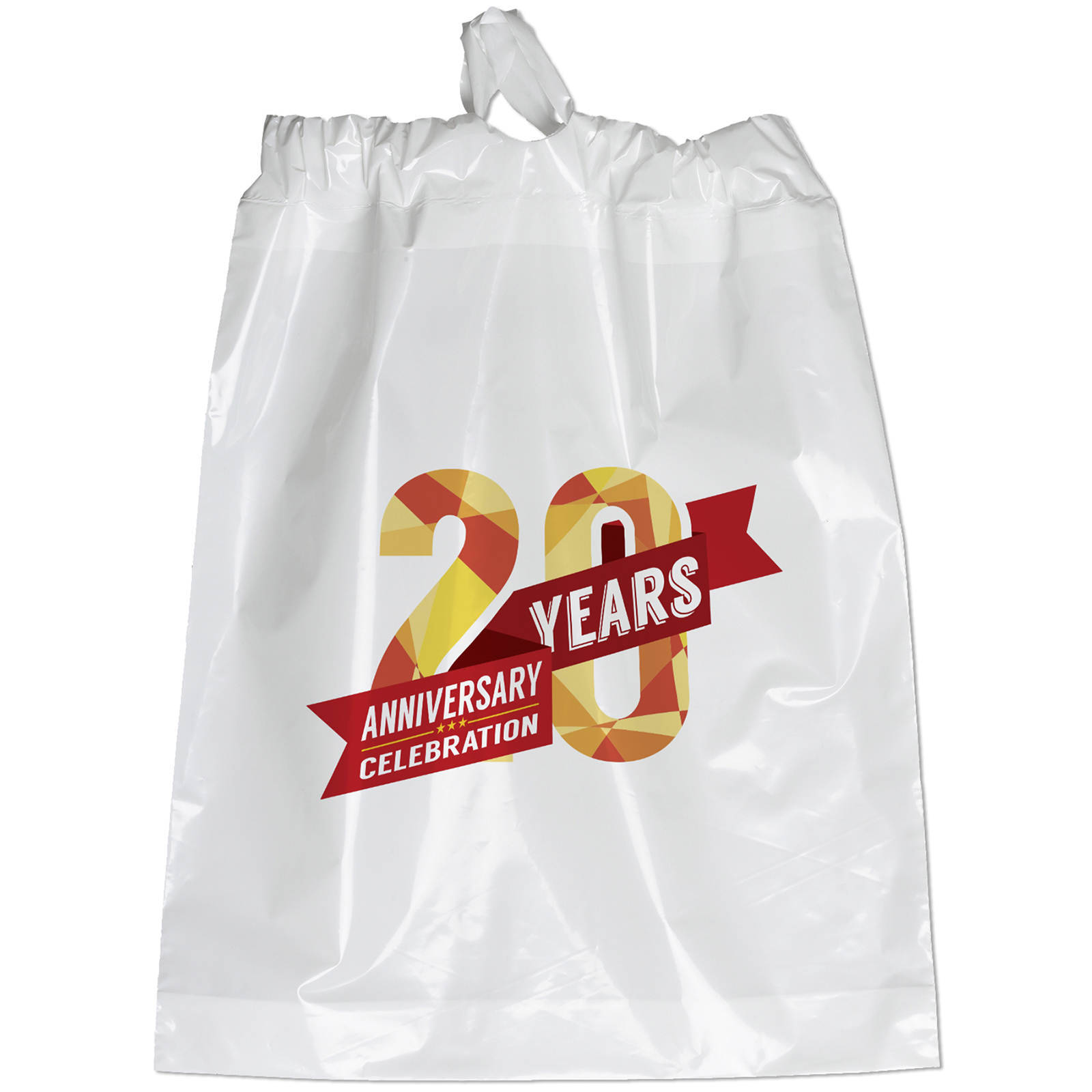 Poly-Draw Bag - 12W x 15H x 3 - Dynamic Color 2
