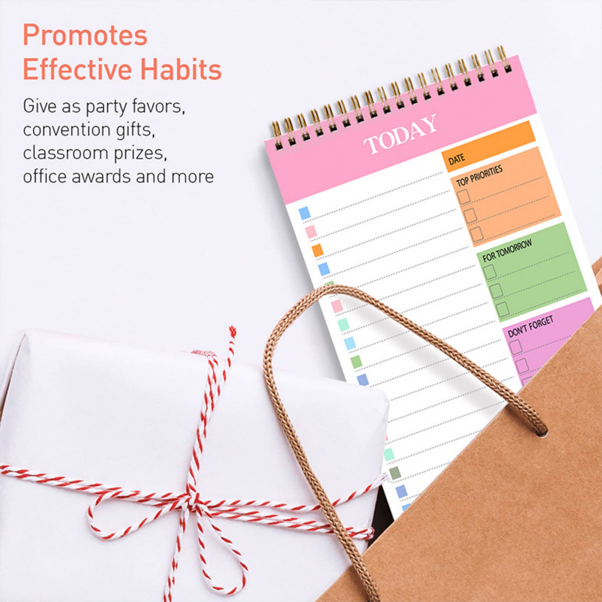 A5 52 Sheets Daily Planner Notepad 6