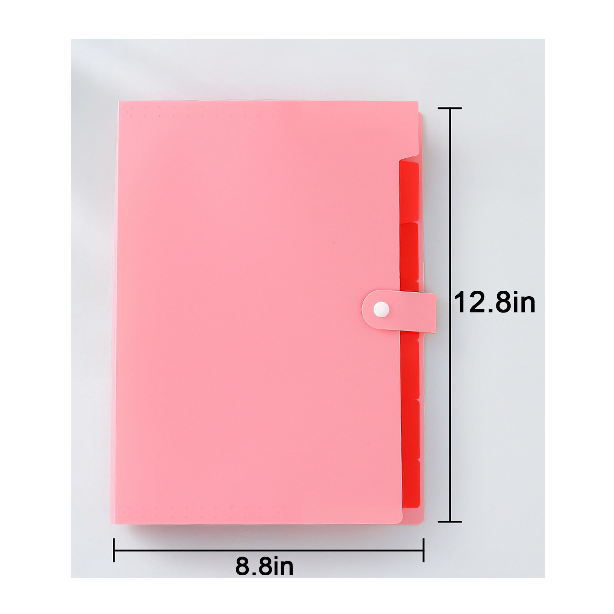 Durable Accordion File Folders with Label Slots for Organization 4