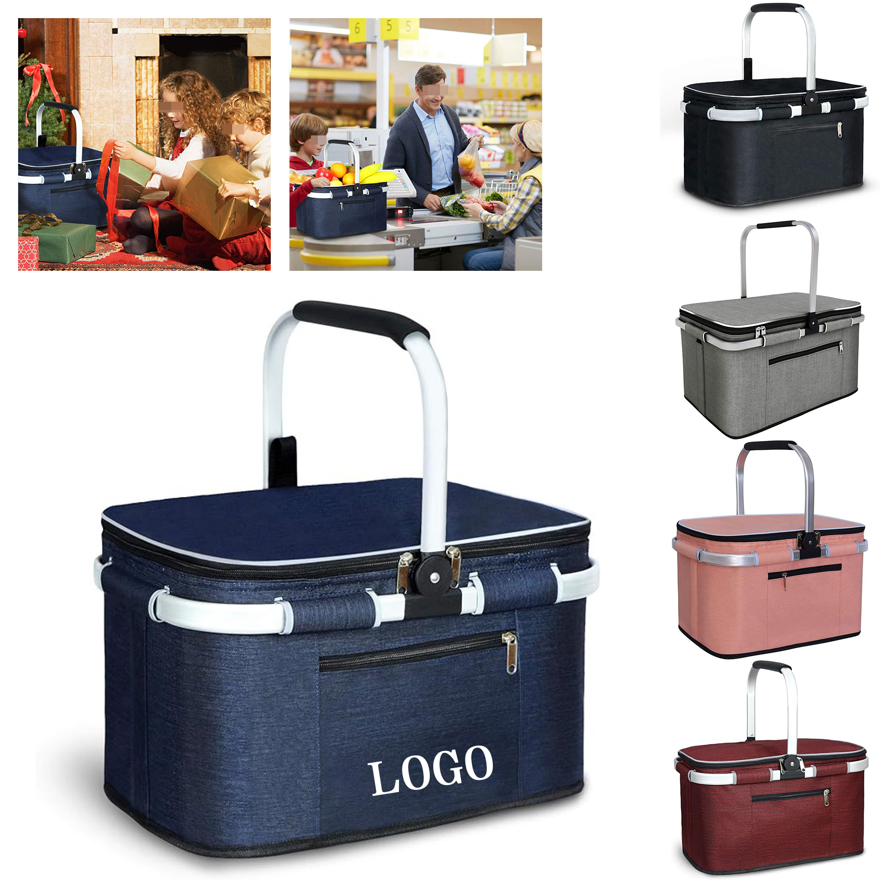 30L Large Picnic Basket 1