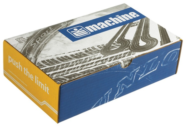 12" x 7 1/2" x 3 1/2" - B-Flute Tuck Box 1