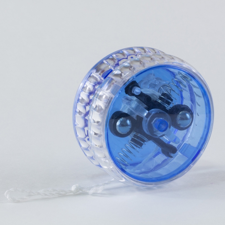 "Go-Yo Blue" Blue Light-Up LED Yo-Yo 5