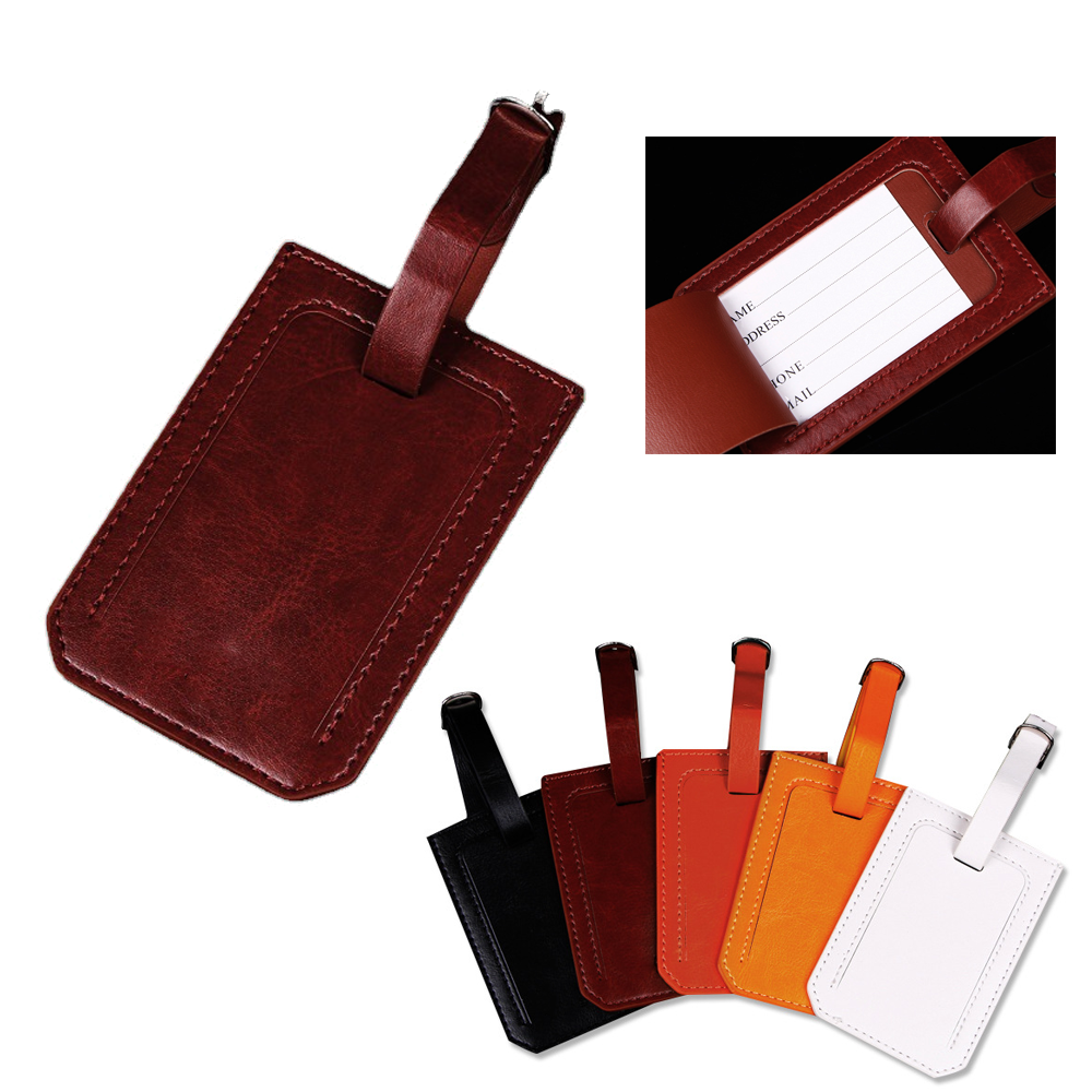PU Leather Luggage Tag 1