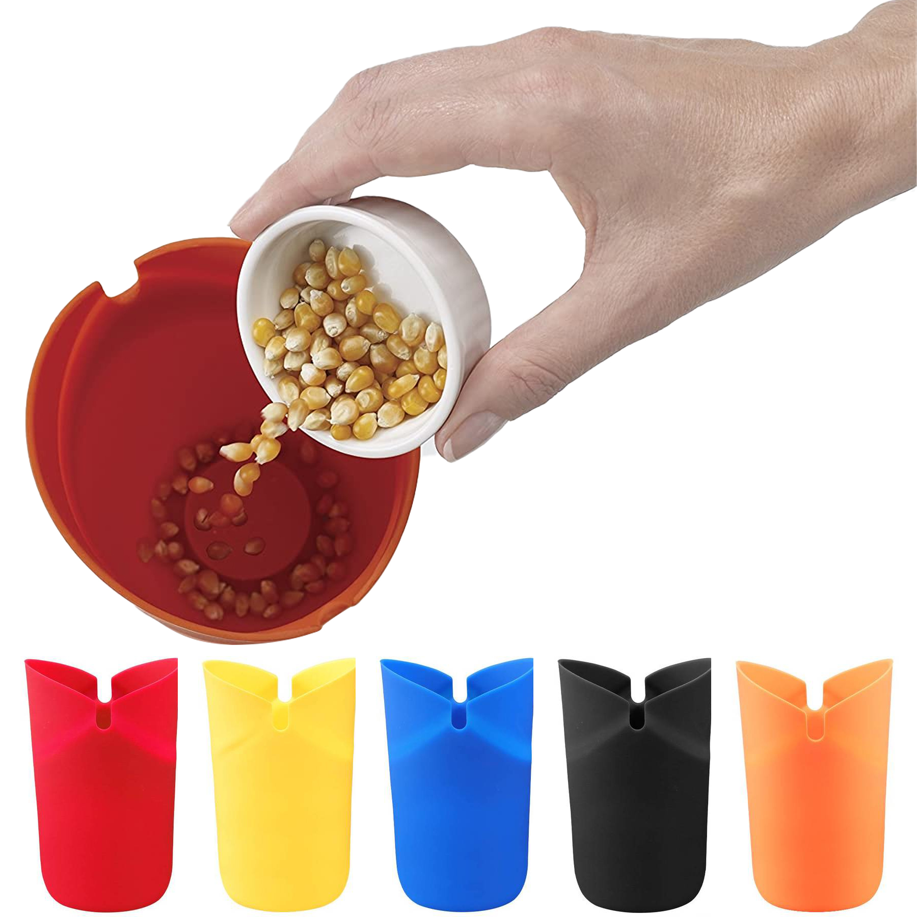 Silicone Microwave Popcorn Popper Maker 2