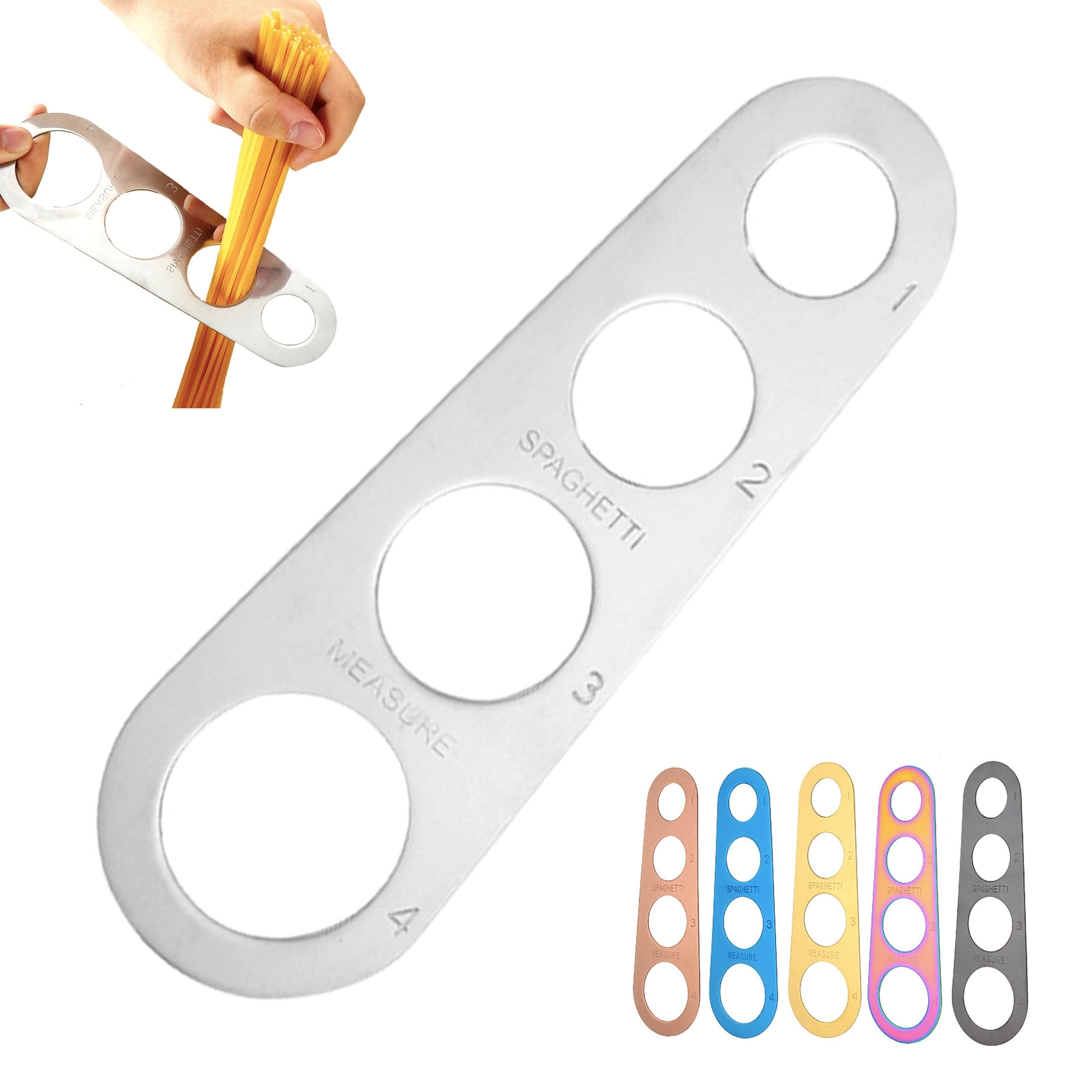 Metal Pasta Ruler 12