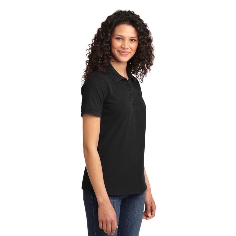 Port & Company Women's Core Blend Pique Polo. 9