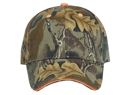 OTTO CAP® Camouflage 6 Panel Low Profile Baseball Cap 21