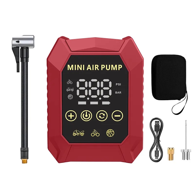 150PSI Electric Bike Pump Mini Air Compressor 3