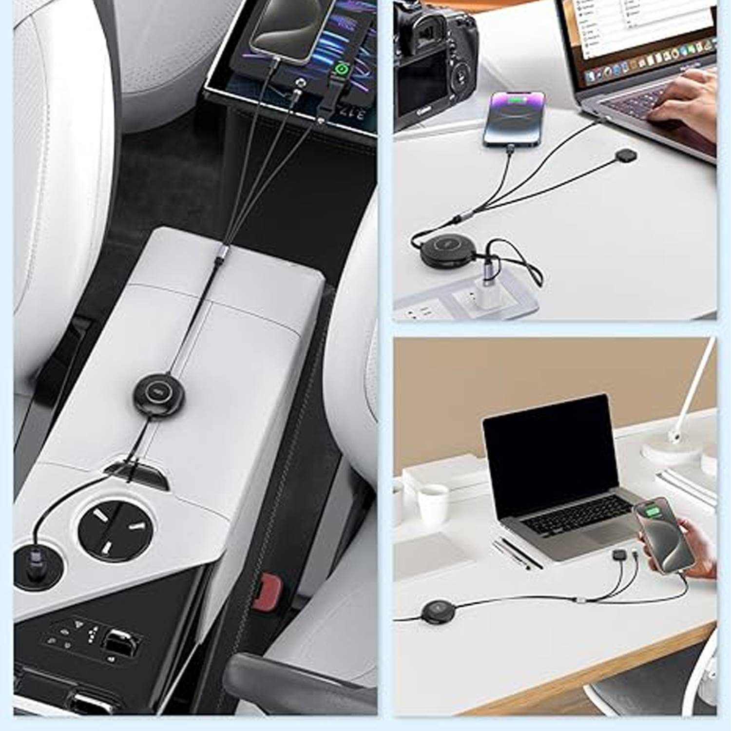 100W Multi-Device Fast Charging Cable for Smartphones 5