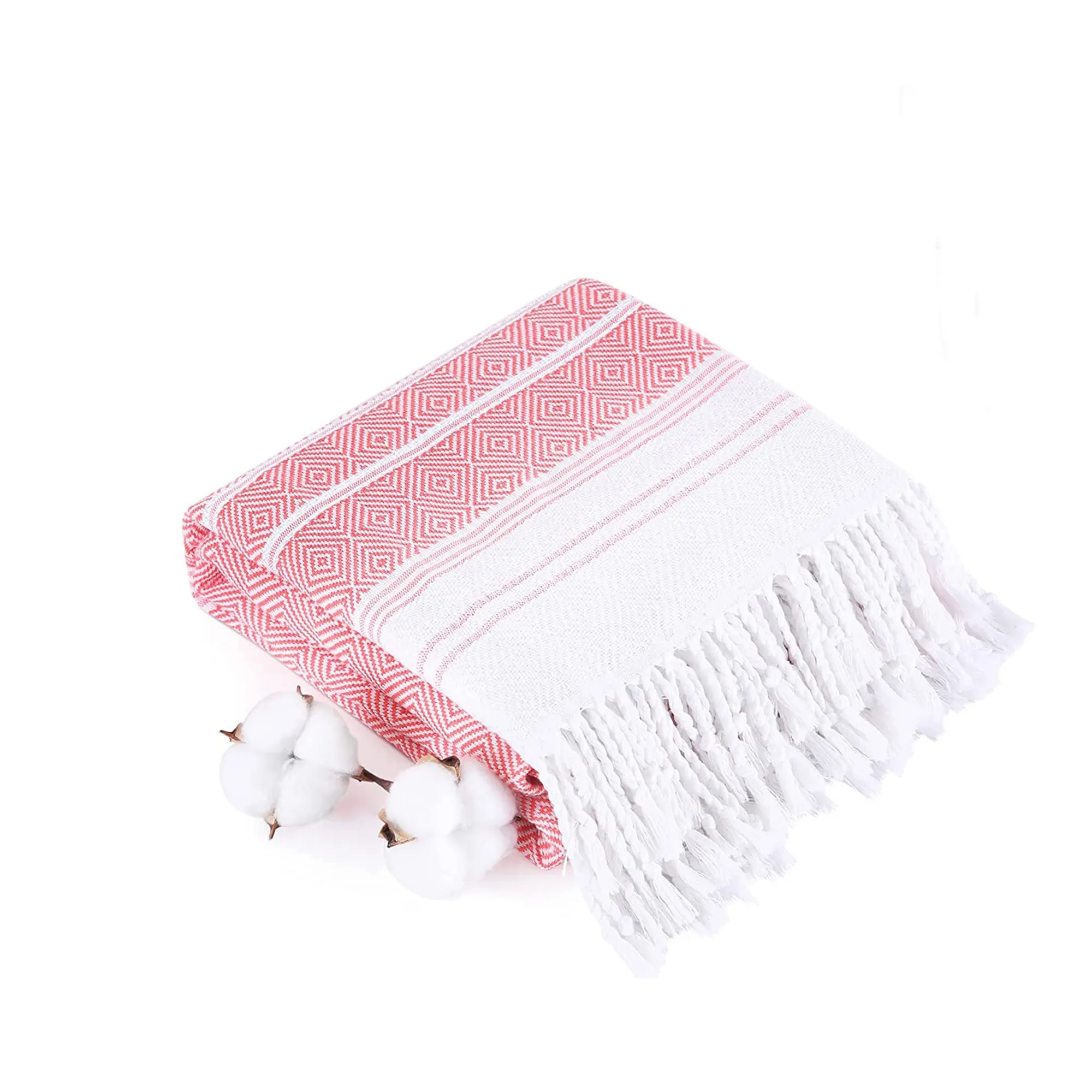 Lightweight Turkish Jacquard Beach Towel 74.8" x 39.4" 6