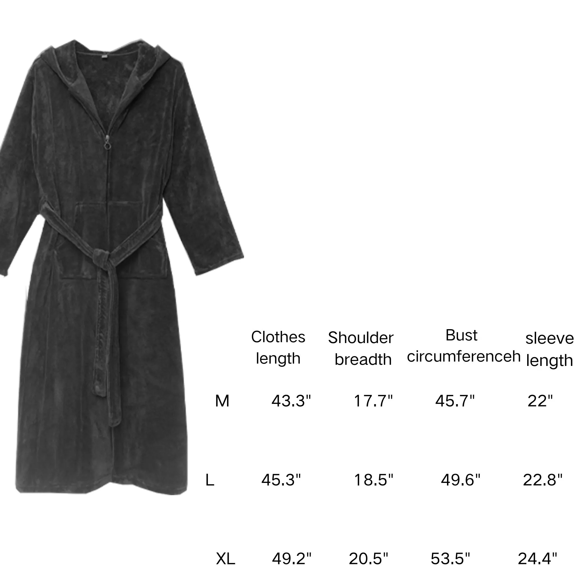 Winter Thickened And Lengthened Coral Velvet Pajamas 6