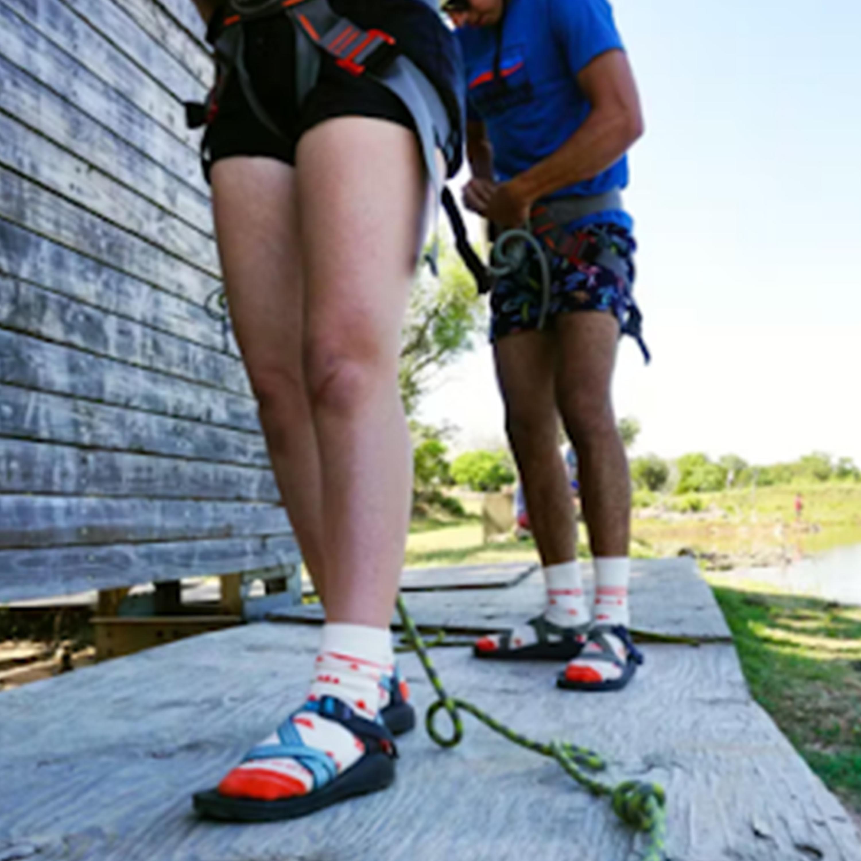 Cotton Climbing Socks - Grip and Comfort for Every Ascent - American Made 2