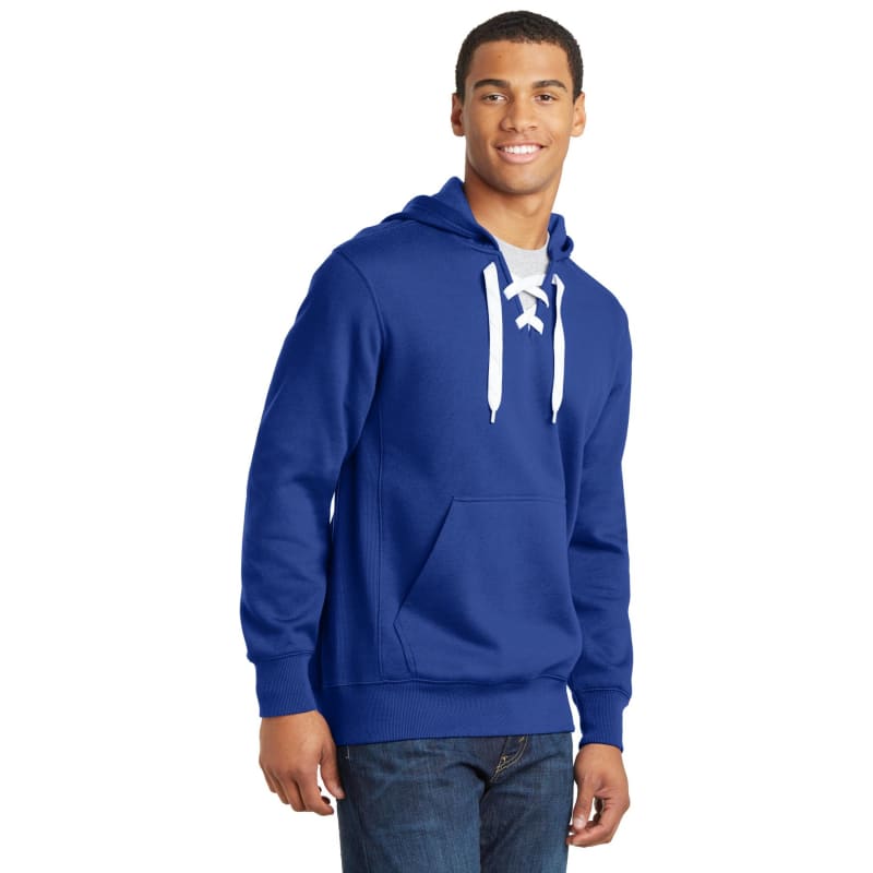 Sport-Tek Lace Up Pullover Hooded Sweatshirt., custom hoodie or sweatshirt with logo imprint 7