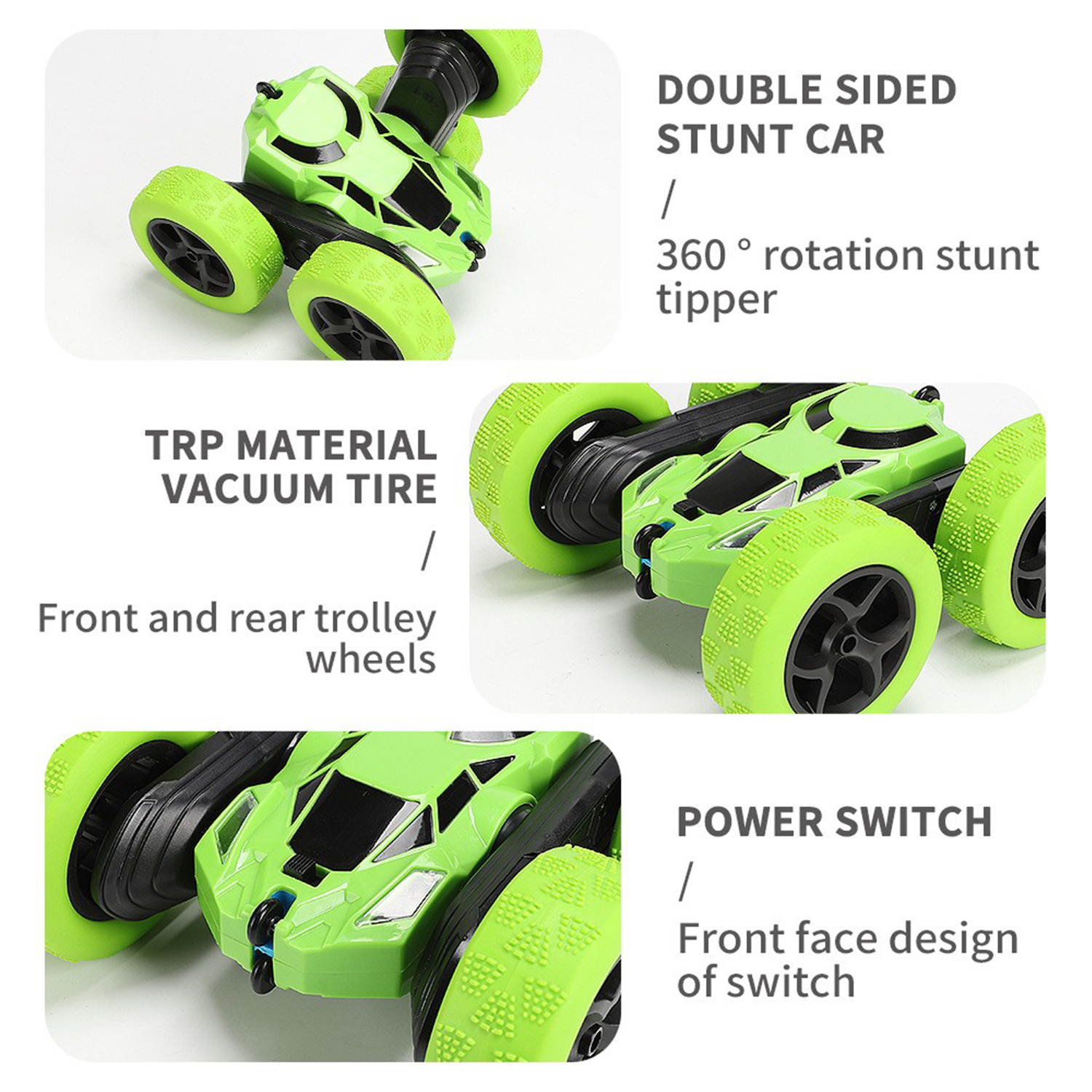 Double Sided Drift Remote Control Stunt Car 7