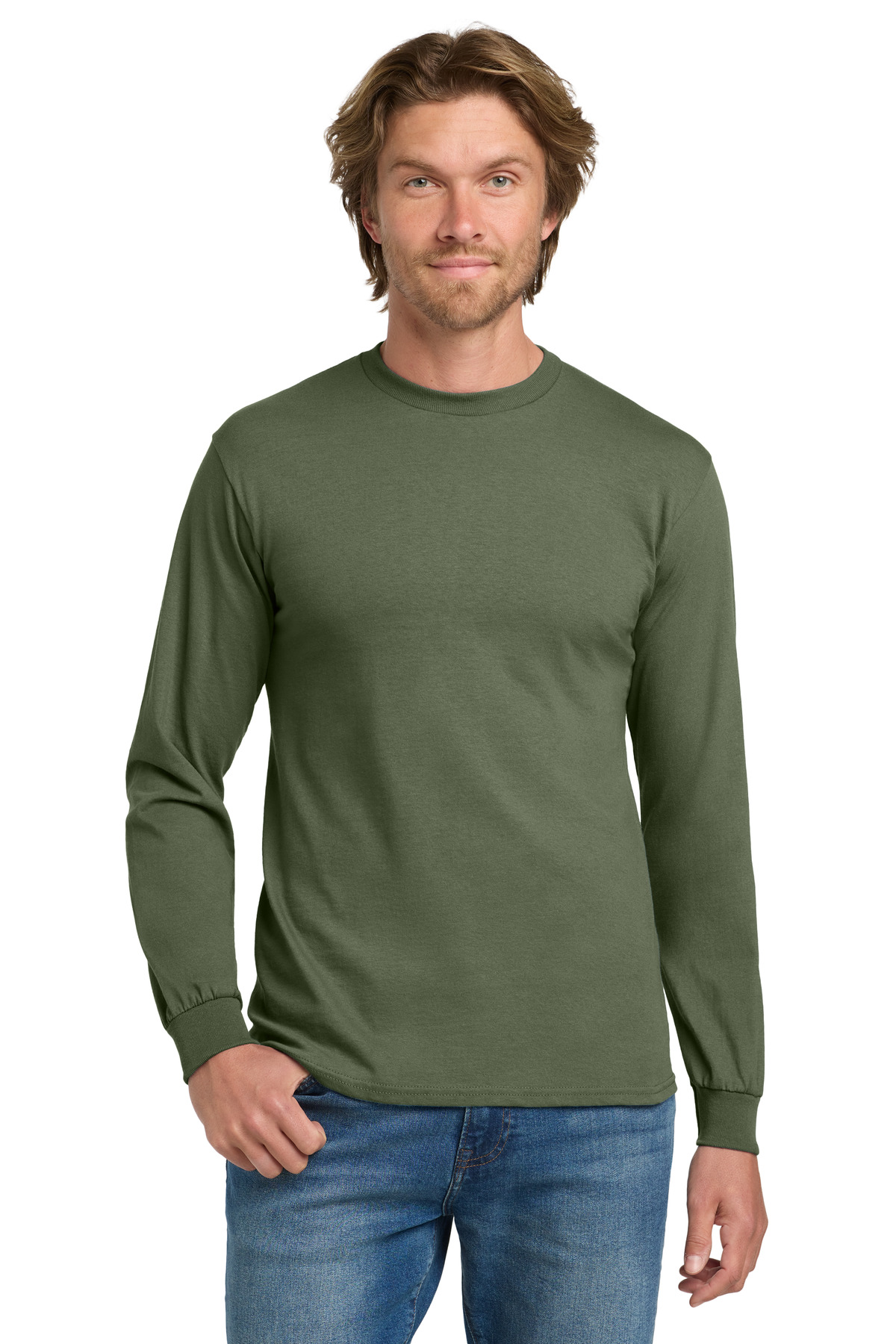 Gildan - Heavy Cotton 100% Cotton Long Sleeve T-Shirt. 5400 88