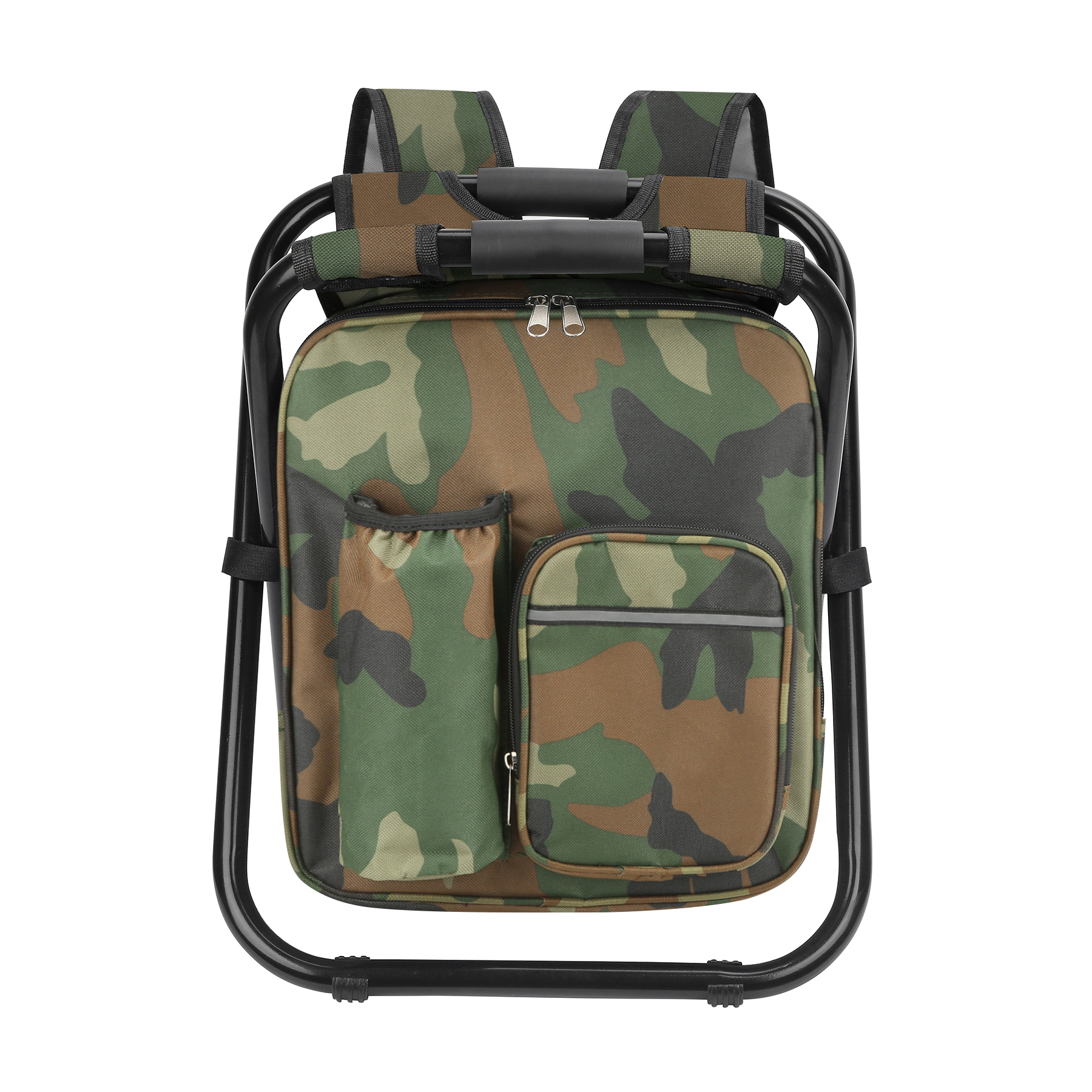 3-In-1 Portable Lightweight Folding Cooler Backpack Chair 13