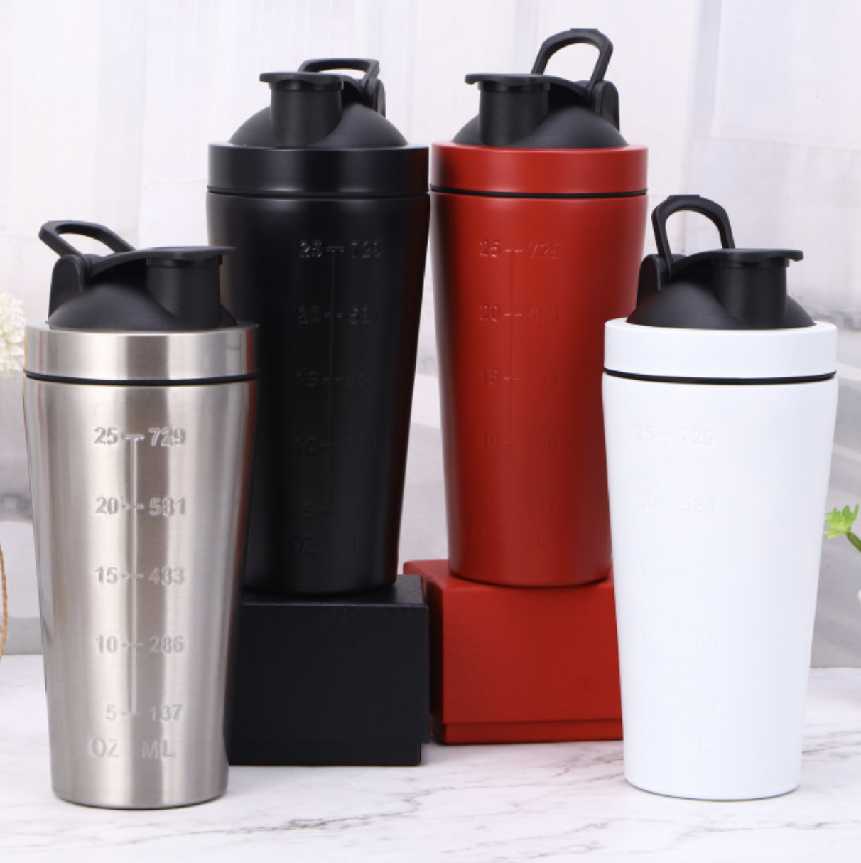 Stainless steel shaker bottle 1