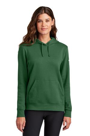 Women's Club Fleece Sleeve Swoosh Pullover Hoodie