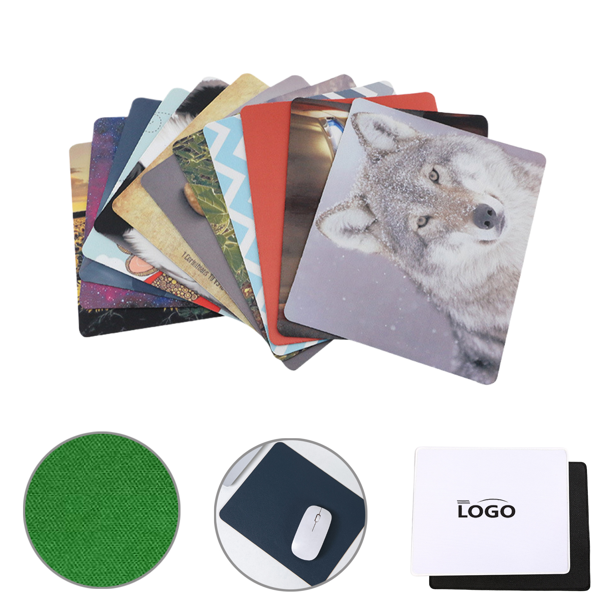 MOQ100 Custom Blank Gaming Mouse Pads in Various Sizes 2