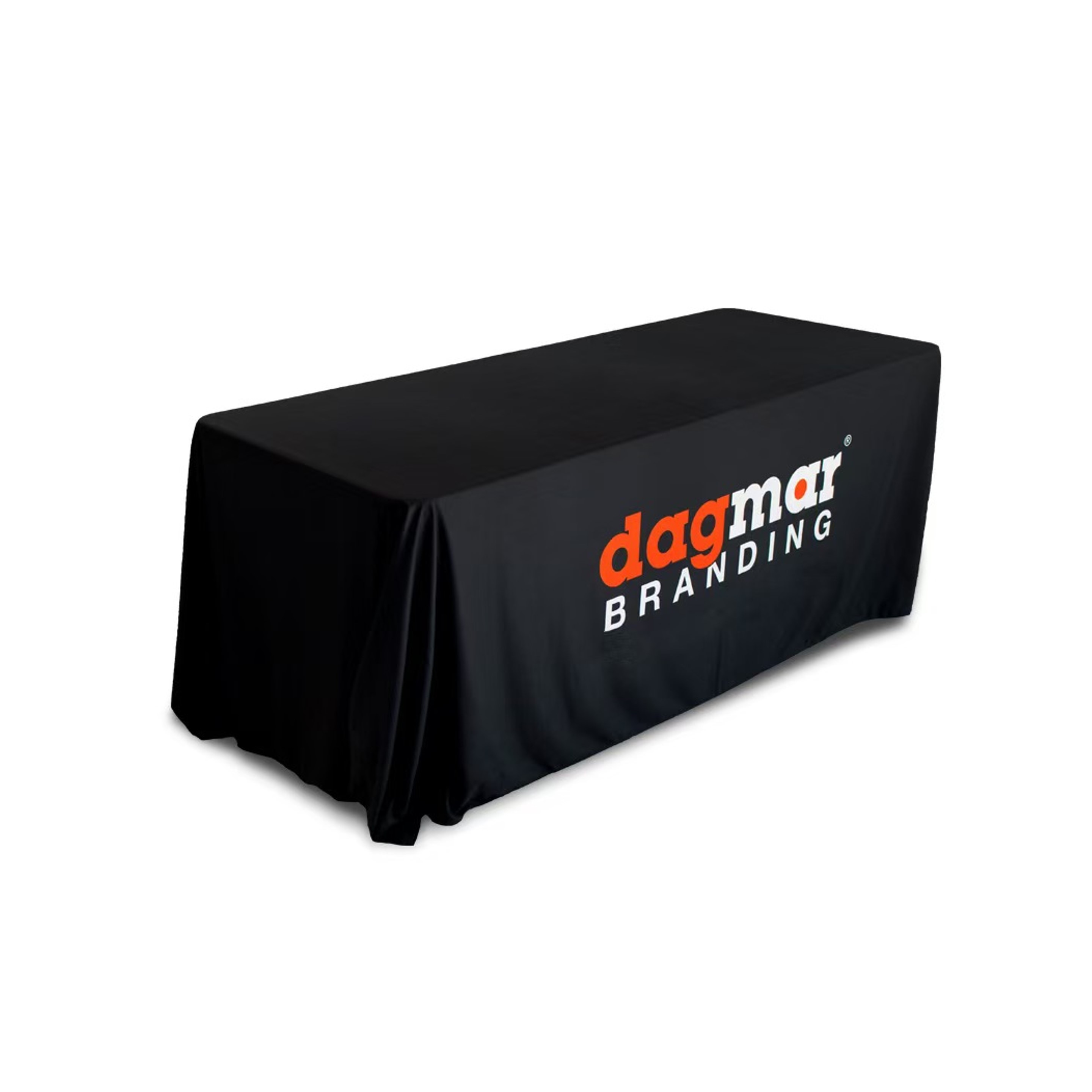 6' Standard Full Color Draped Table Cover 3