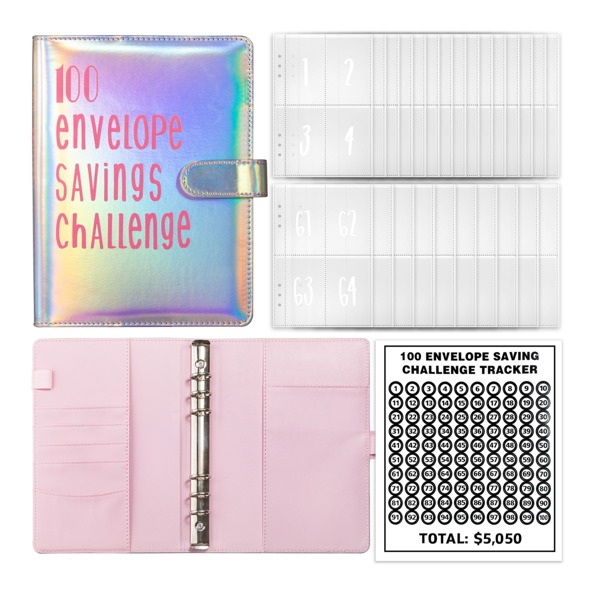 100 Envelope Saving Challenge 5