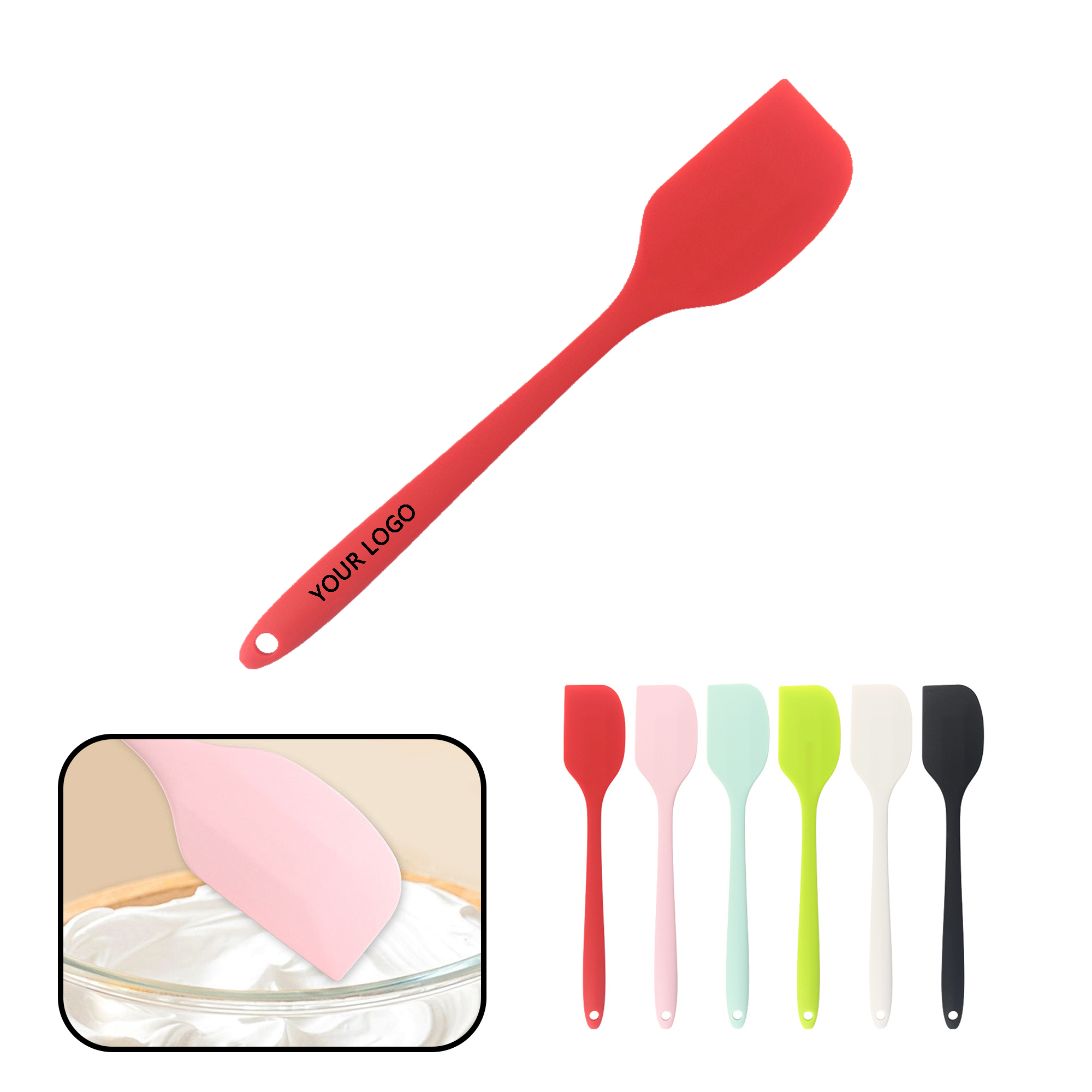 One-Piece Silicone Scraper 2