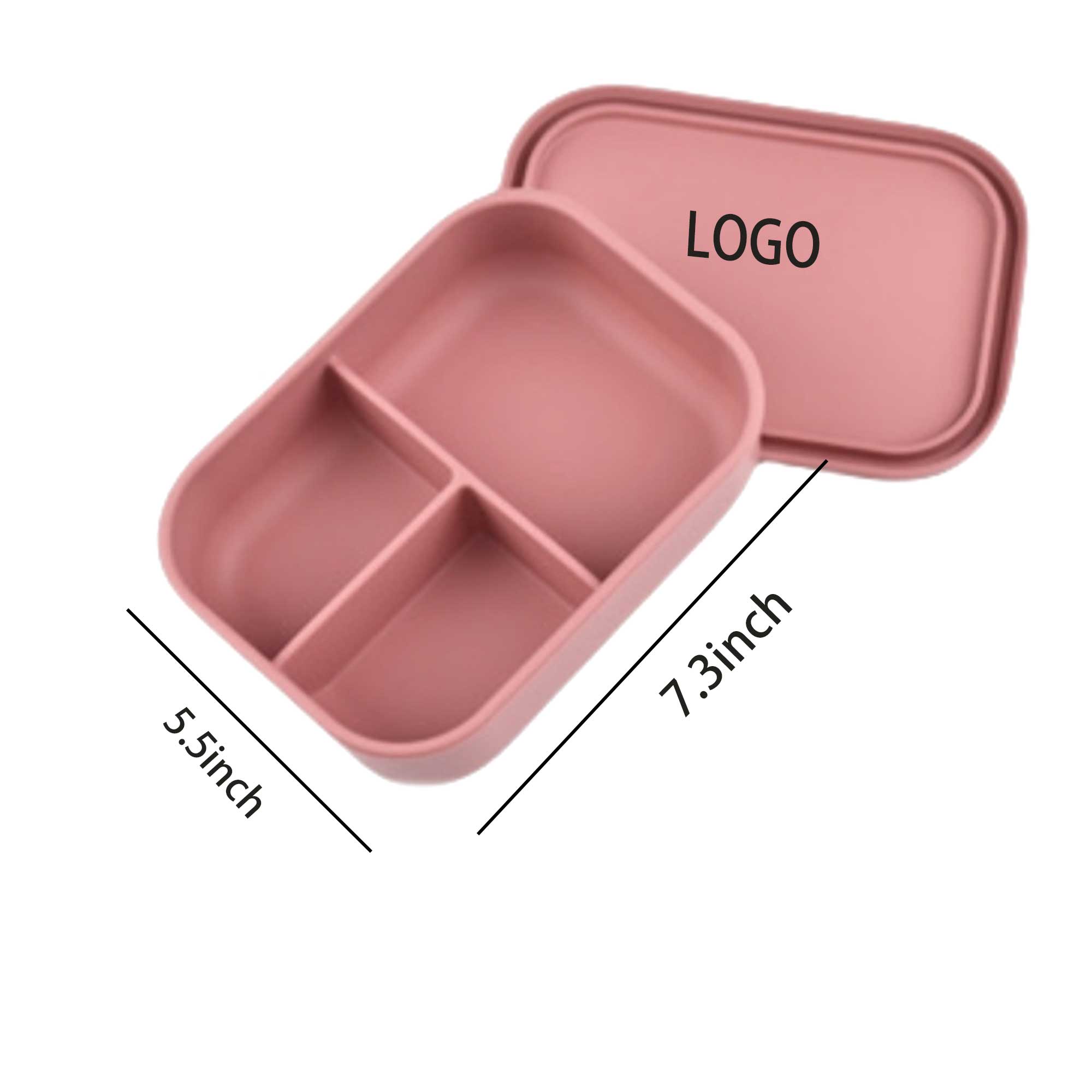 Food Grade Silicone Heated Lunch Box 2
