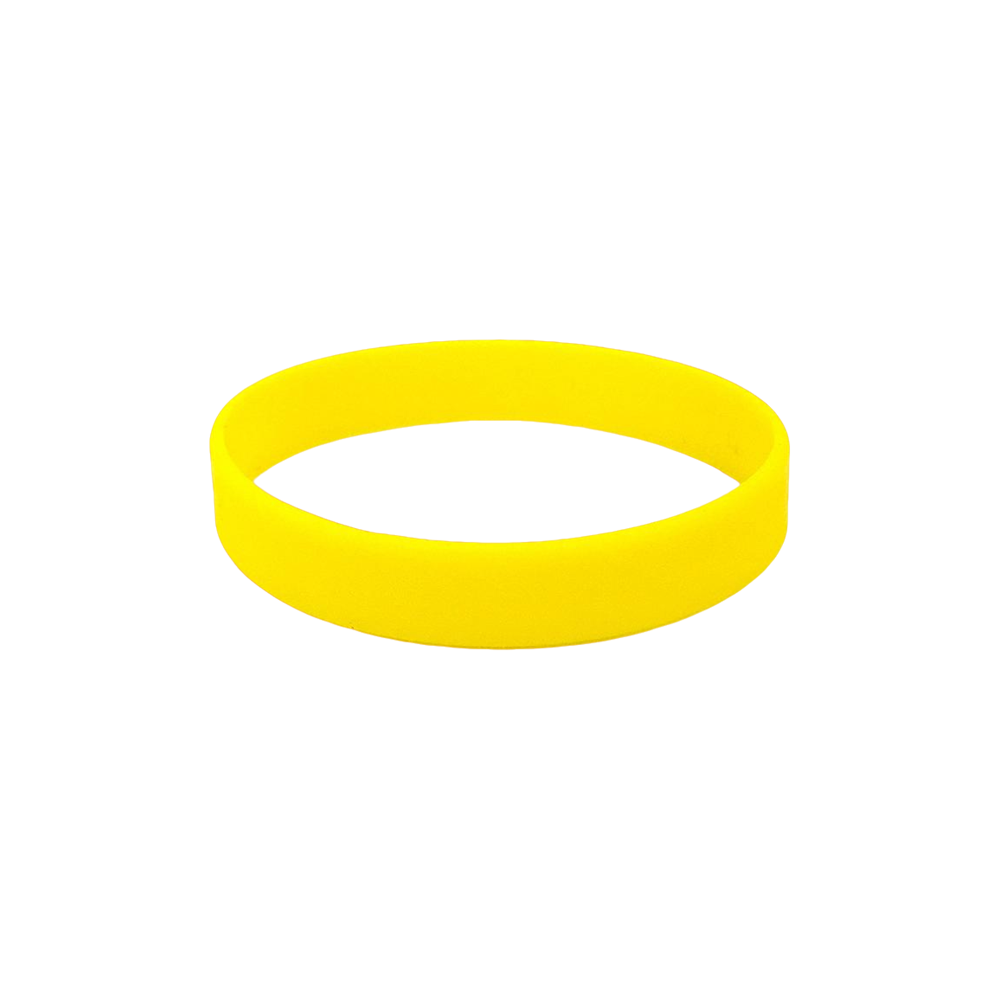 Silicone Wrist Band With Color Fill 8 X 0.5" 7