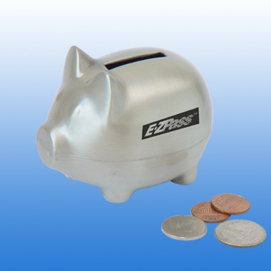 SMALL PIG BANK BRUSHED FINISH 2