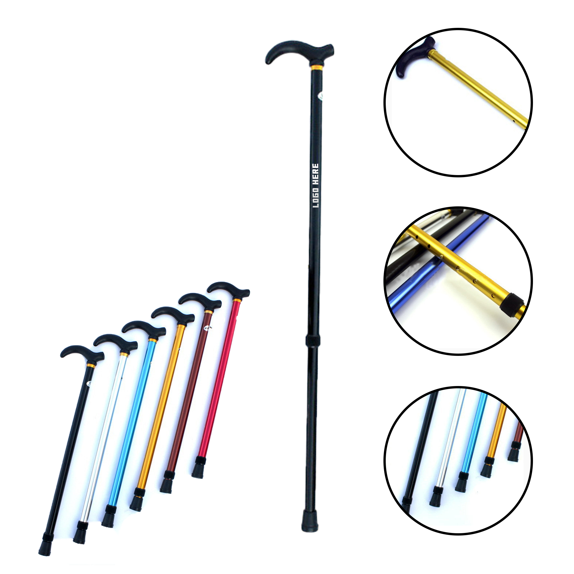 Outdoor Mountaineering Telescopic Support Pole 2
