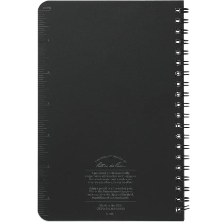 4.6” x 7” Rite in the Rain Side Spiral Notebook 96