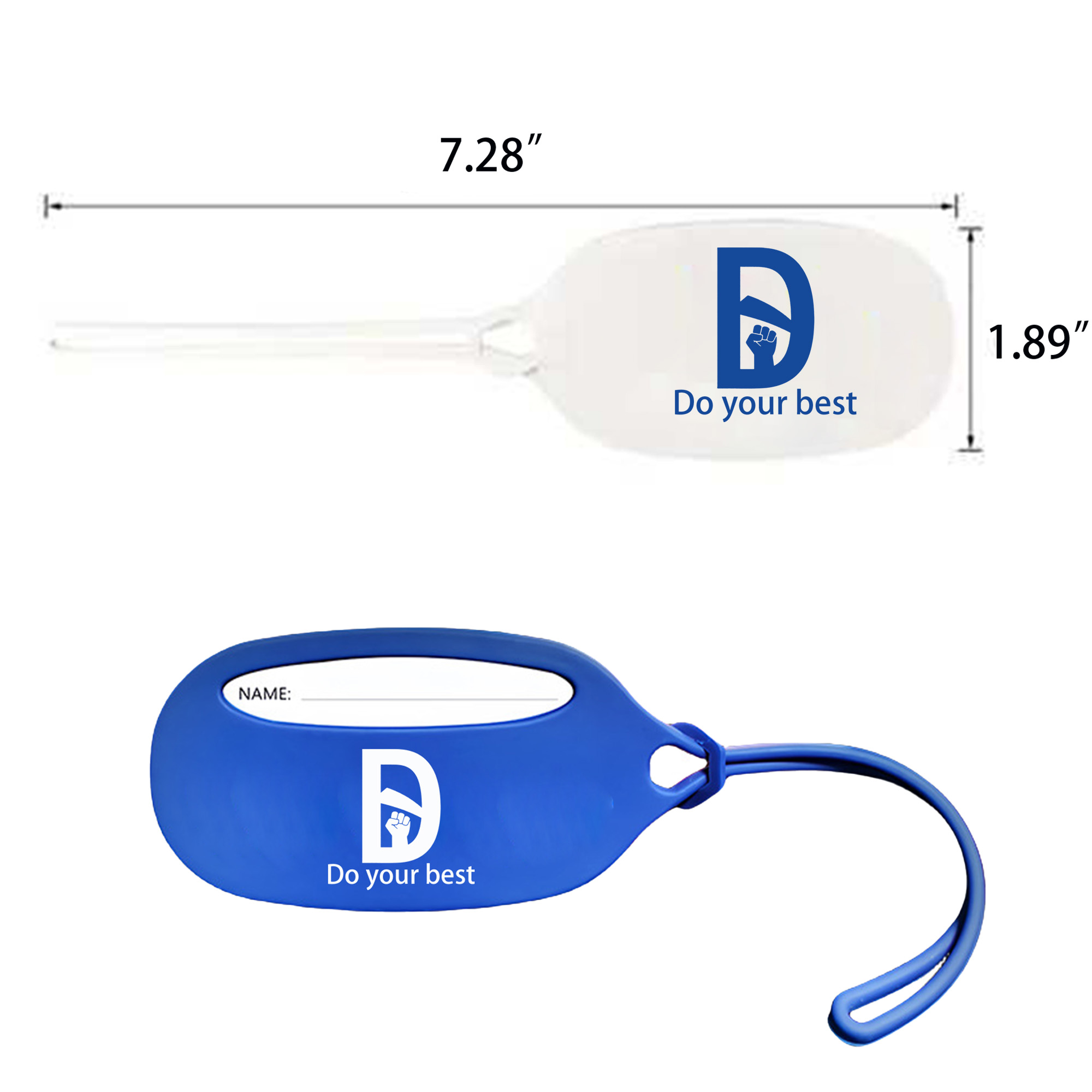 Travel Essentials Silicone Bag Tag 3