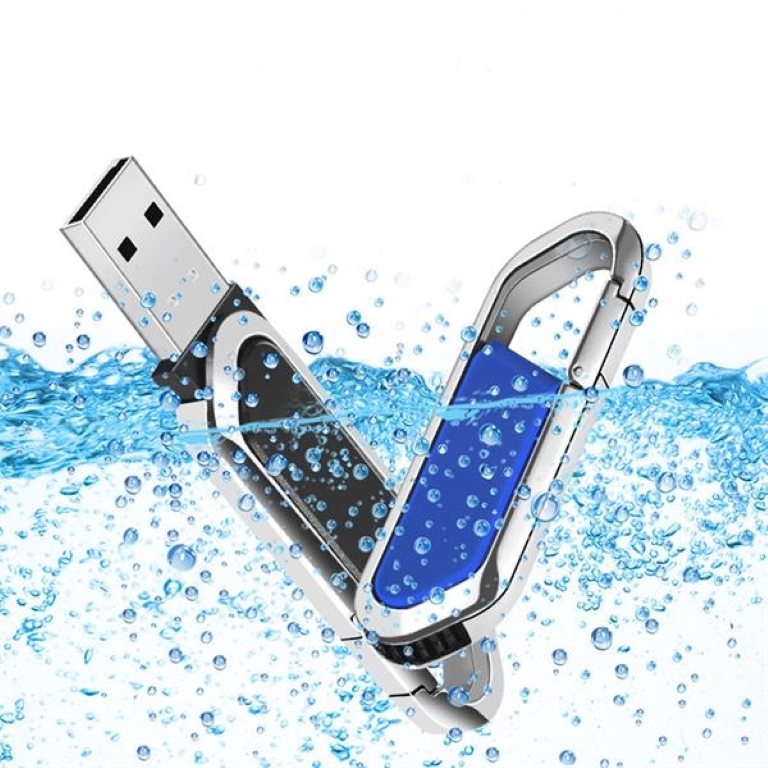 2 GB Carabiner swivel usb drive 6